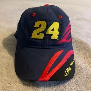 Vintage Jeff Gordon‎ 24 Nascar Hat DuPont Motorsports Racing Cap Winner's Circle